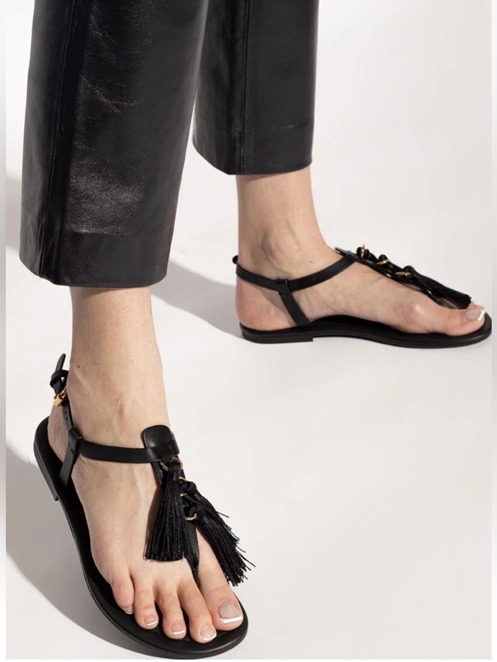 See By Chloe Kime Pom Pom Sandals